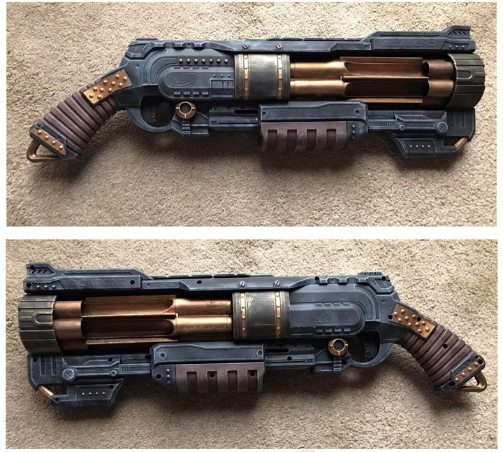 Steampunk large handgun